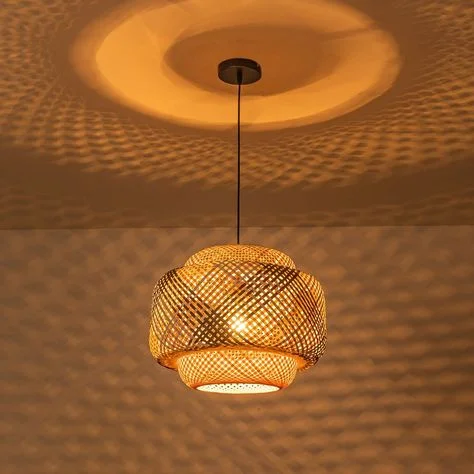  Hanging Cane Light with Warm Glow